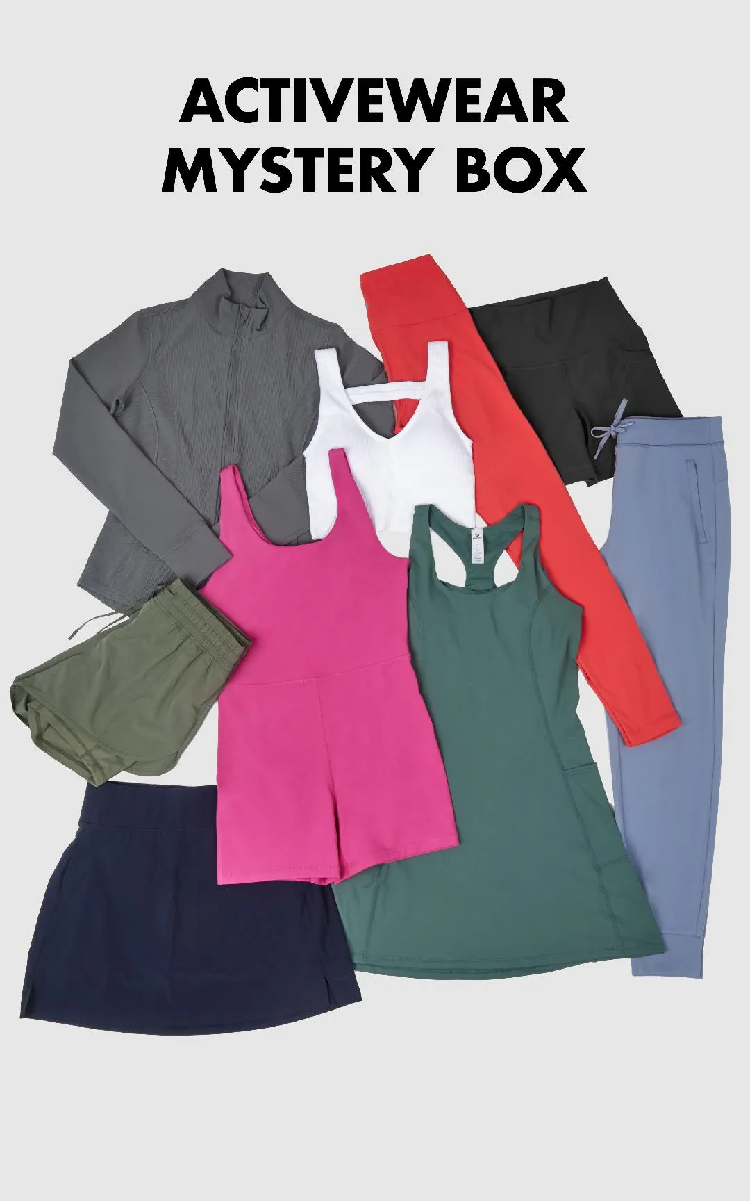 9 for $99.00 Activewear Mystery Box Bundle