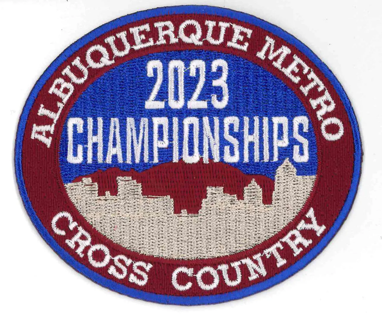 ABQ Metro Cross Country Championship Patches