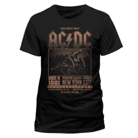 Ac/DC Madison Square Garden Unisex T-Shirt Adult