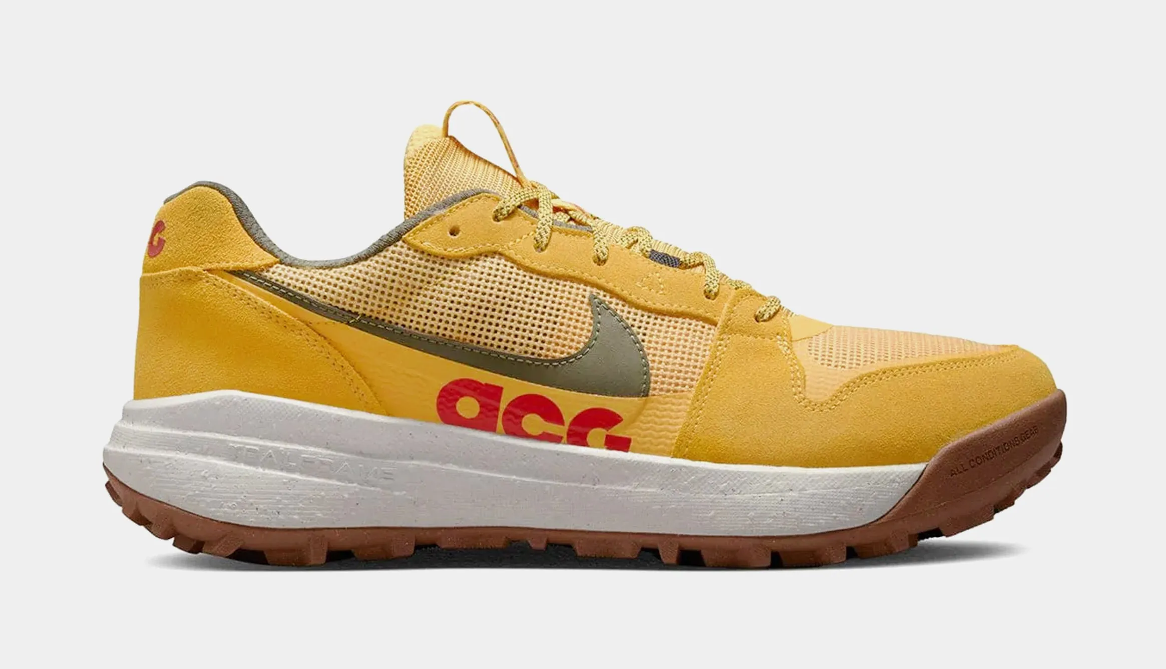 ACG Lowcate Solar Flare Mens Lifestyle Shoes (Yellow)