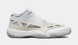 Air Jordan 11 Low IE Light Orewood Brown Mens Lifestyle Shoes (Beige/White)