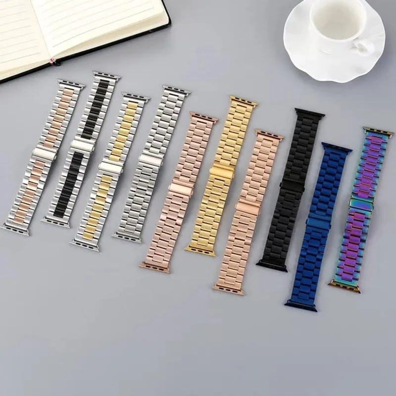 Apple Watch Band, Stainless Steel Sports Link Strap