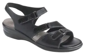 BLACK | SAS WOMEN Tabby Slingback Sandal TABBY013 Brandy's Shoes Made in USA