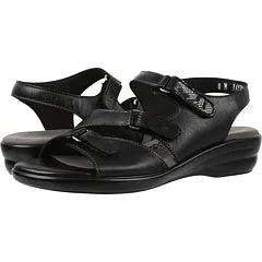 BLACK | SAS WOMEN Tabby Slingback Sandal TABBY013 Brandy's Shoes Made in USA