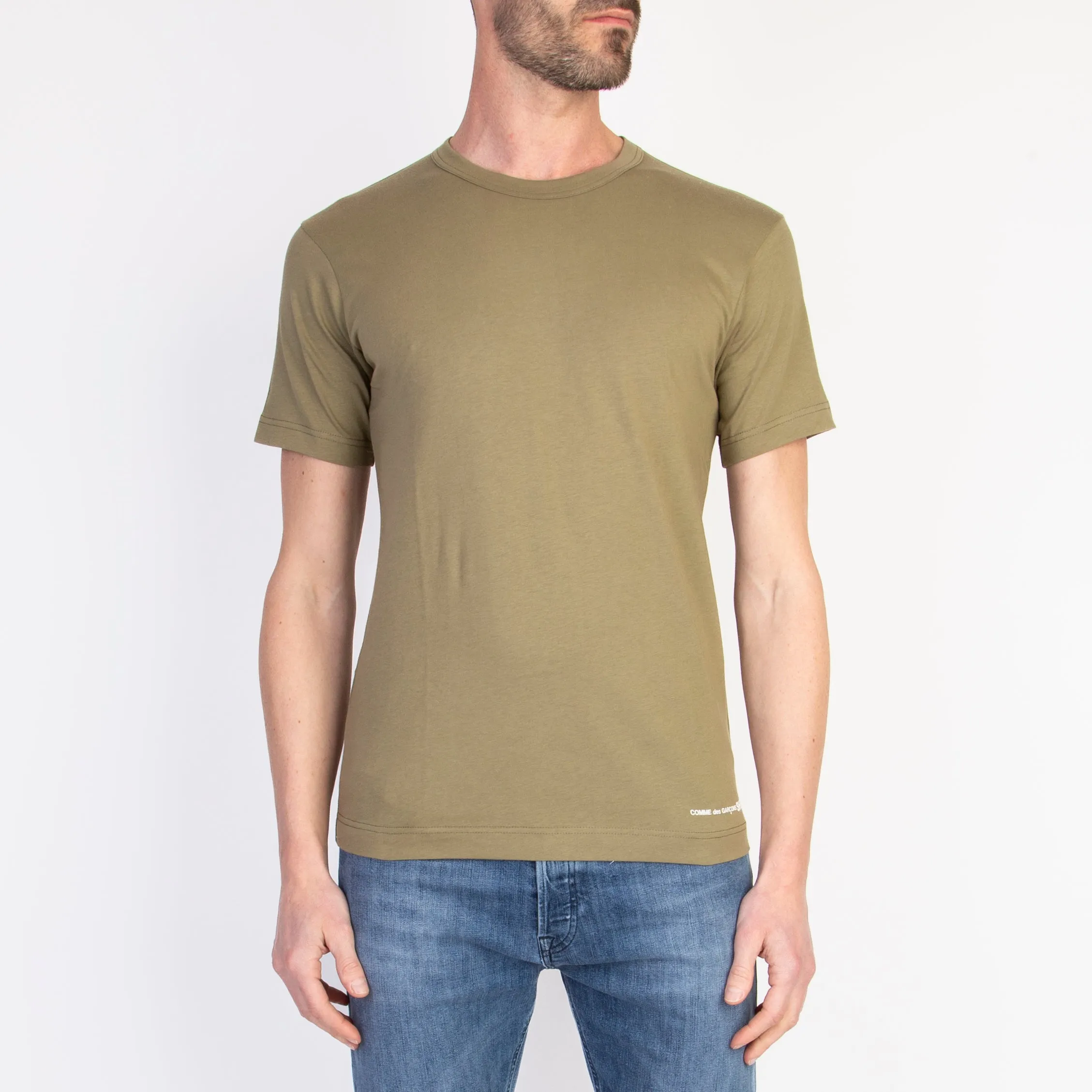 COMME DES GARCONS T-SHIRT FM-T020-S24 KHAKI