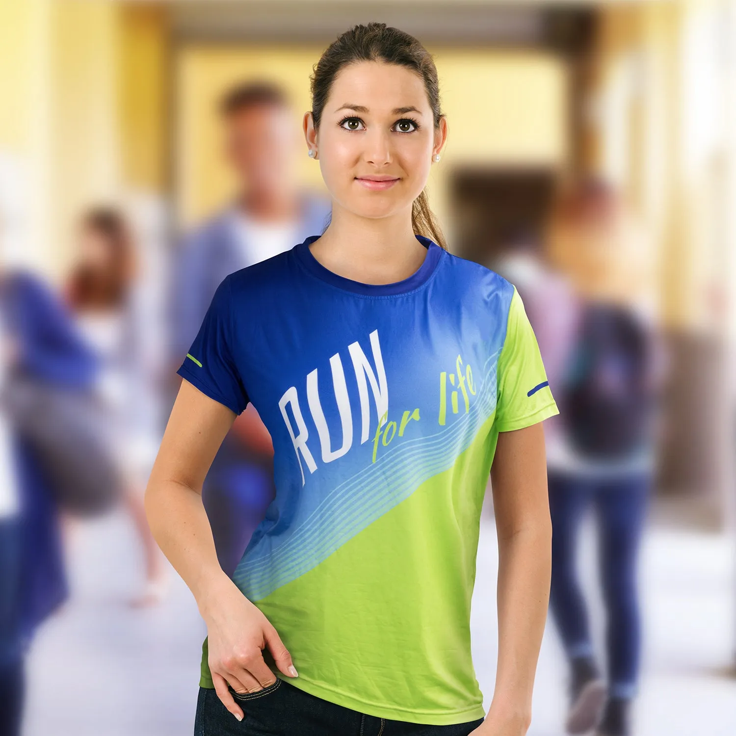 Custom Womens Sports T-Shirt