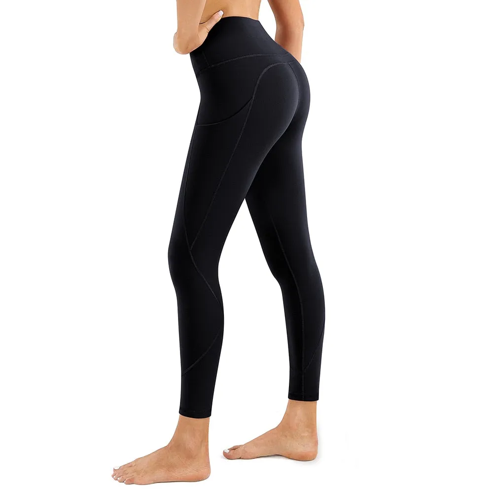 Fitness Leggings Women Sport Leggins Elastic Black Seamless Scrunch Running Gym Legging for Ladies Female Sports Clothing