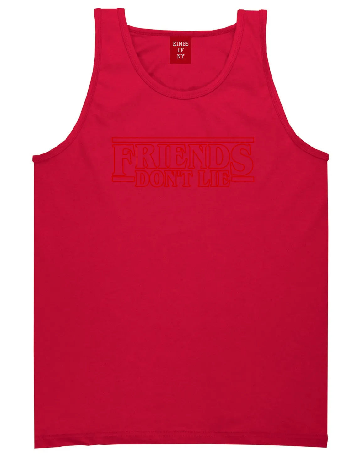 Friends Dont Lie Mens Tank Top Shirt