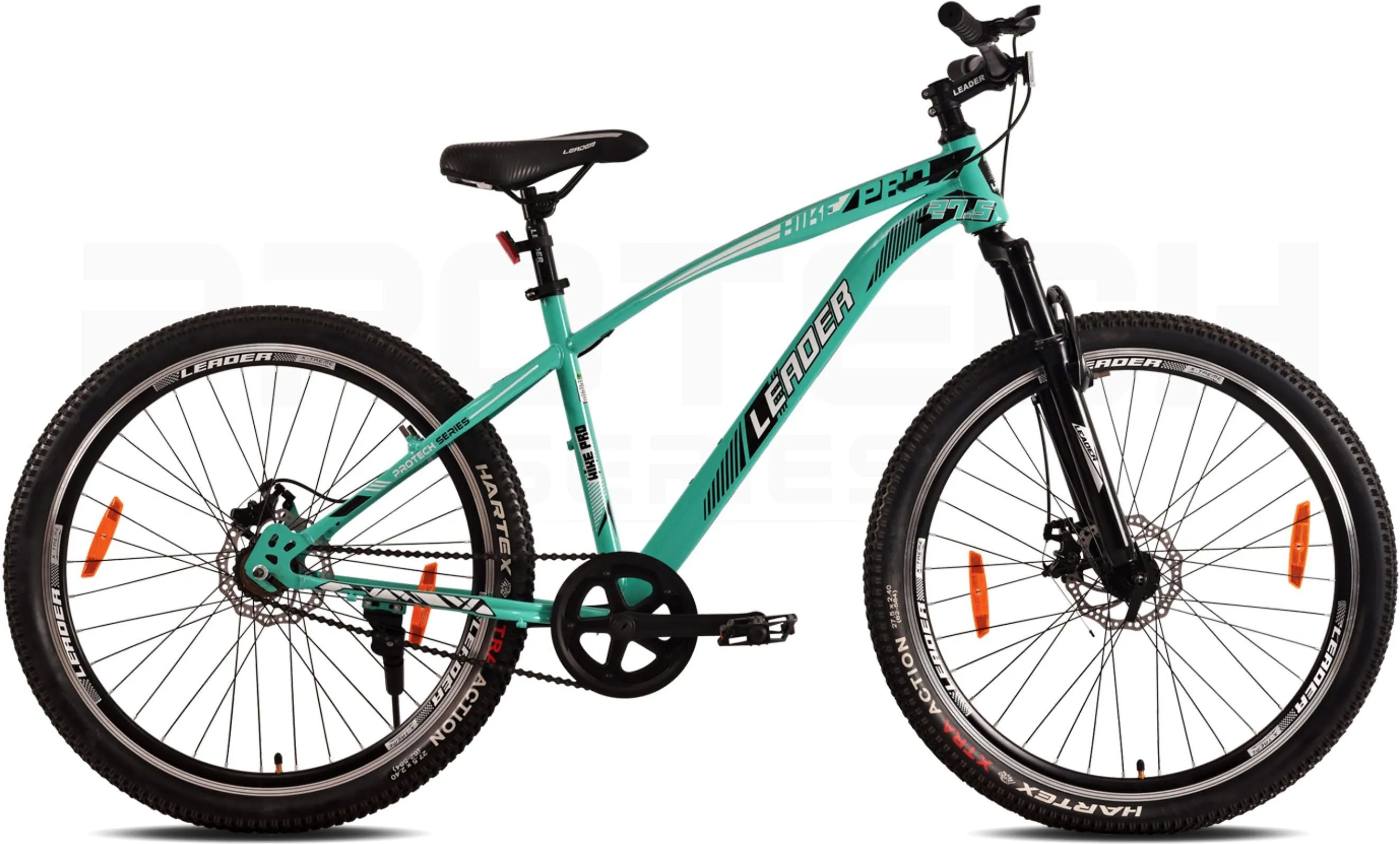 Hike Pro 27.5t Single Speed Mtb Cycle With Dual Disc Brake And Front Suspension 27.5 T (Single Speed | Green)