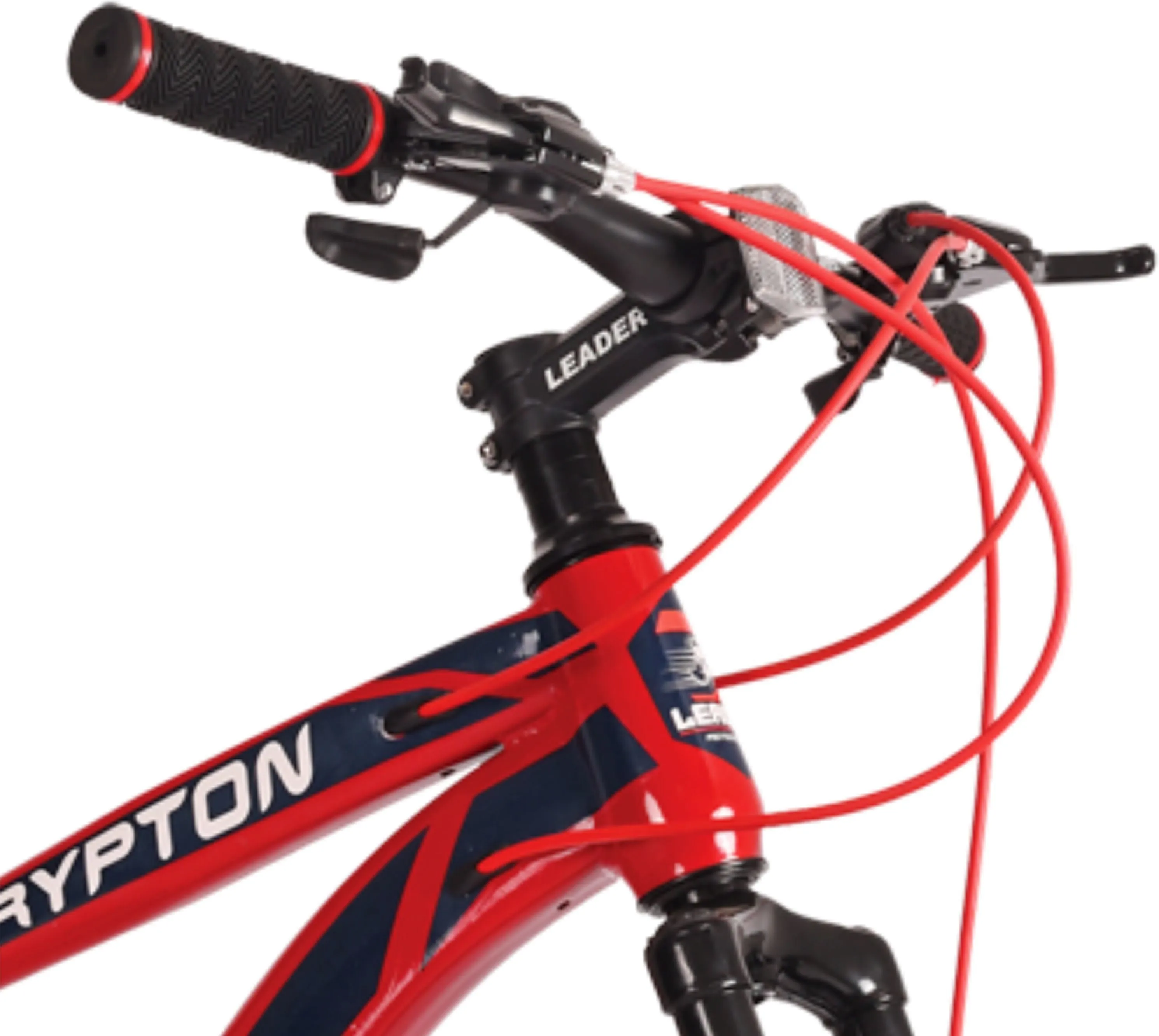 Krypton 26t 21 Speed Mtb Cycle With Dual Disc Brake And Front Suspension 26 T Hybrid Cycle/city Bike (21 Gear | Red)