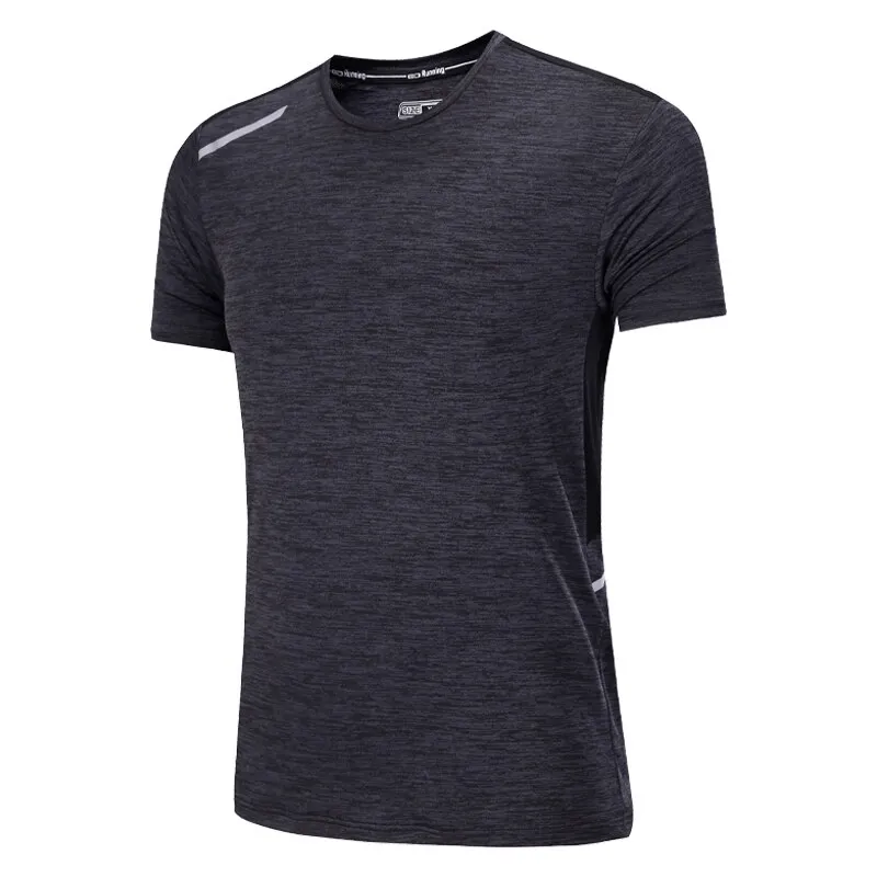 Male Elastic Breathable Short Sleeves Sports T-Shirt - SF1509