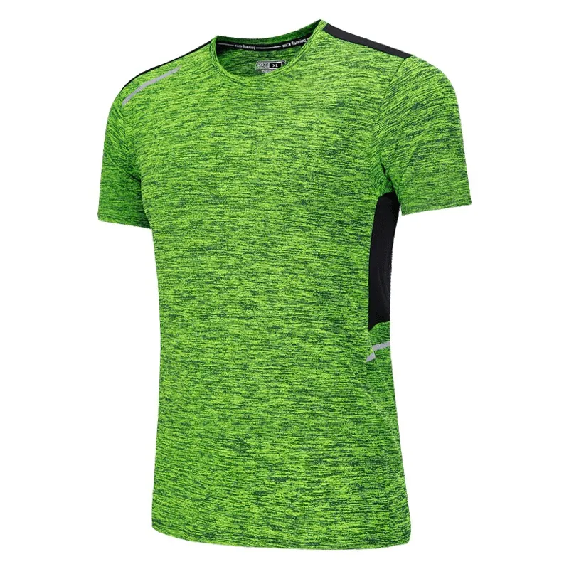 Male Elastic Breathable Short Sleeves Sports T-Shirt - SF1509