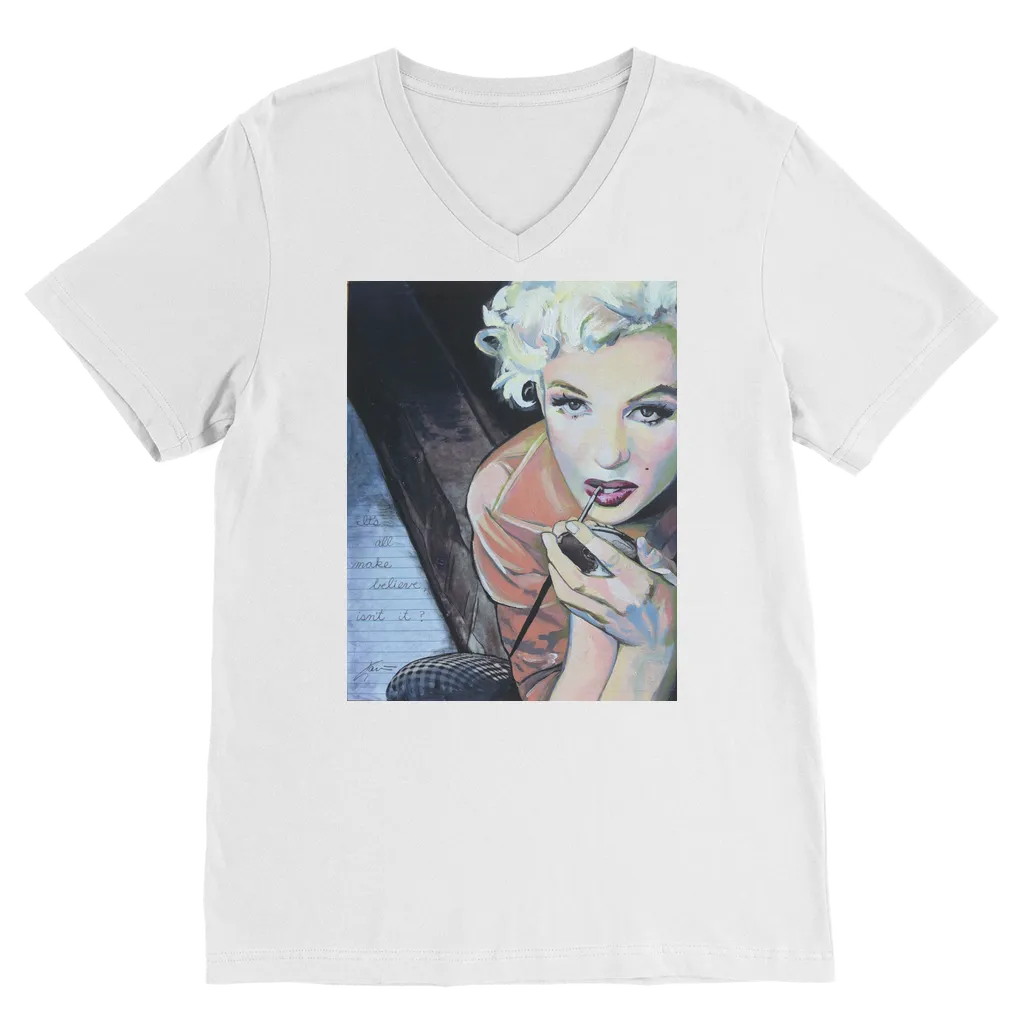 Marilyn Classic V-Neck T-Shirt