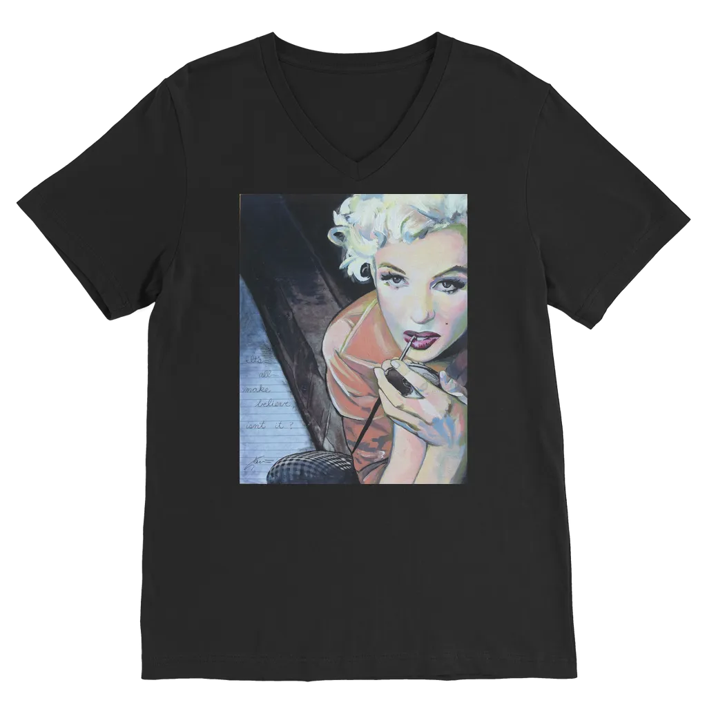 Marilyn Classic V-Neck T-Shirt