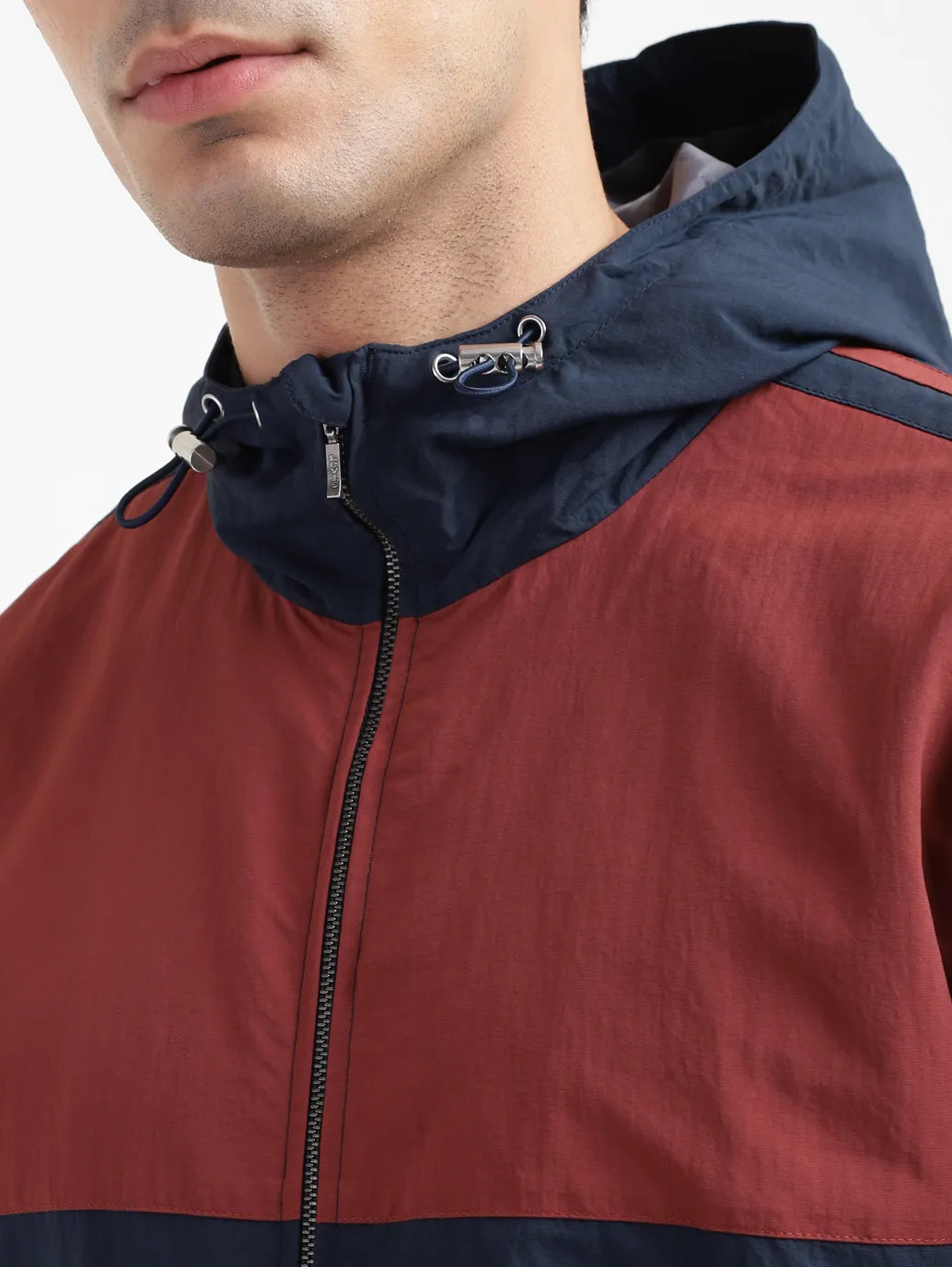 Men's Colorblock Hooded Sport Jackets