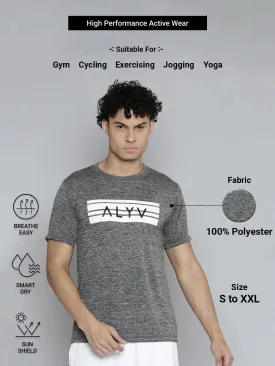 Men’s Max Performance Dry Fit T-shirt (Charcoal)