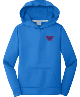 Mid-Fairfield Youth Performance Fleece Pullover Hooded Sweatshirt