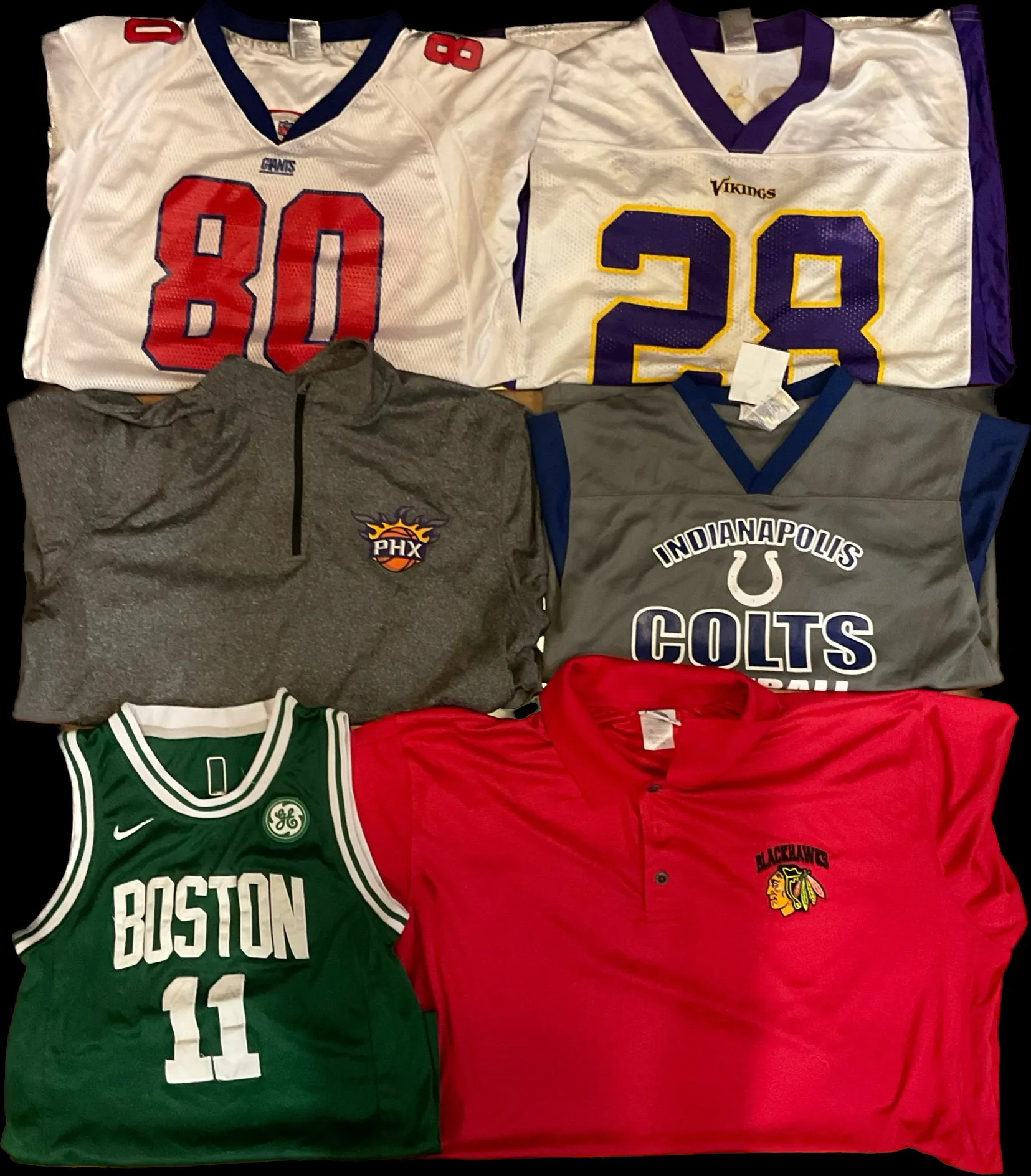 NBA/NFL Pro Sports Jerseys