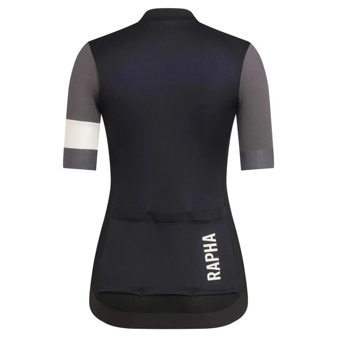 RAPHA Pro Team Training Women Jersey - BCB Black/Carbon Grey