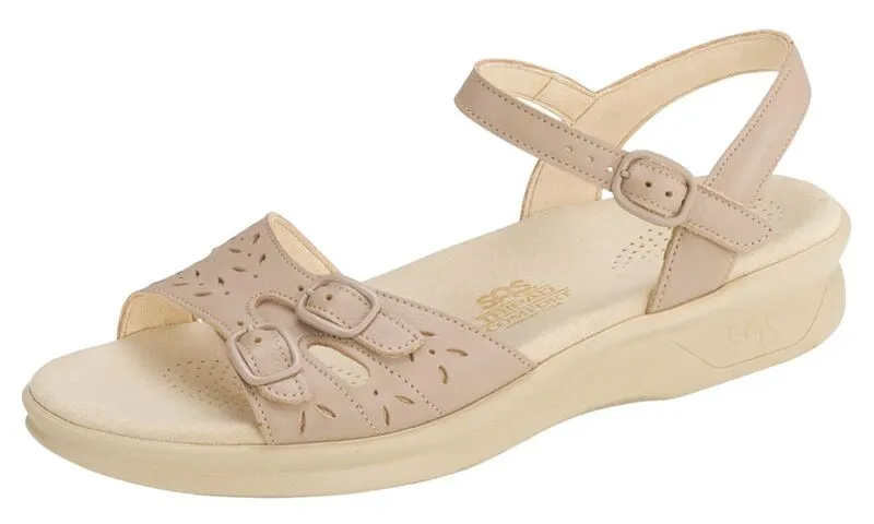 SAS Women's Duo Quarter Natural Strap Sandal-DUO037-Made in USA-Brandy's Shoes