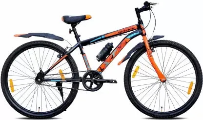 Spyder 27.5T MTB Cycle/Bike Single Speed with Complete Accessories 27.5 T Mountain Cycle  (Single Speed | Black | Orange)