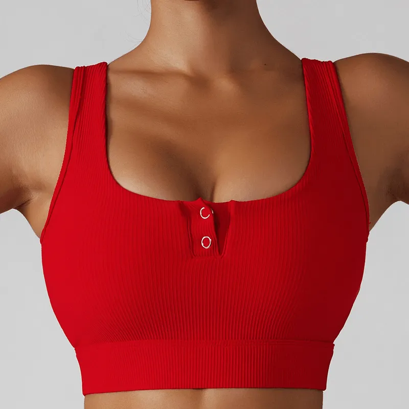 Stylish Elastic Women's Sports Cropped Top - SF1337