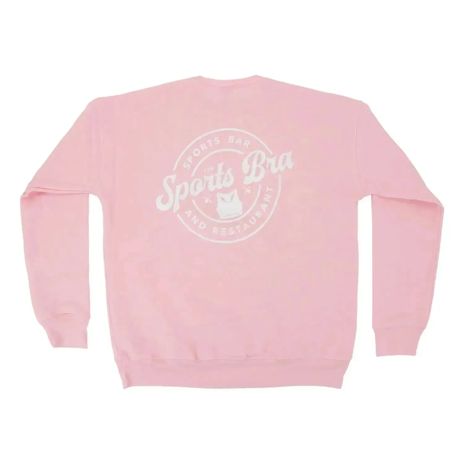 The Sports Bra Crewneck Sweatshirt (Pink)