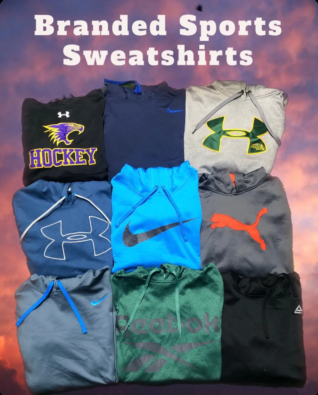 Top Brands Sports Hoodies Sweatshirts Nike Reebok Under Armour Puma etc