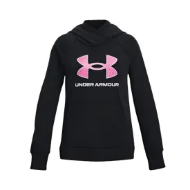 Under Armour Girls Rival Fleece Hoodie Black