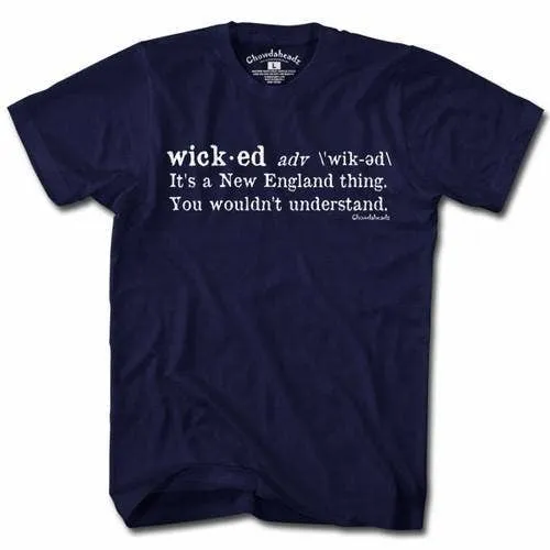 Wicked Definition T-Shirt | Unisex / 3XL / Navy