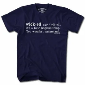 Wicked Definition T-Shirt | Unisex / 3XL / Navy