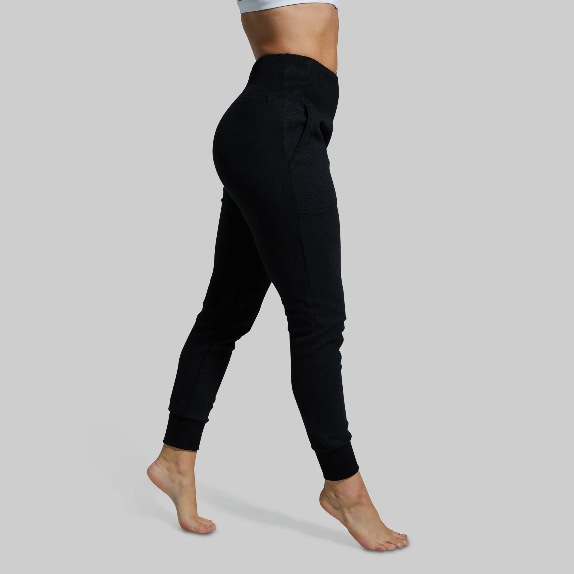 Women's Black Cloud Jogger Set