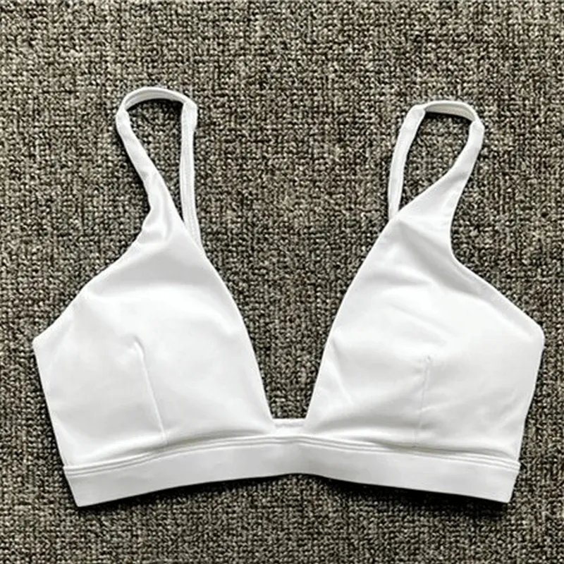 Women's Quick-Drying Sports Bra with Deep Neckline - SF1758