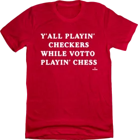 Y'all Playin Checkers While Votto's Playing Chess