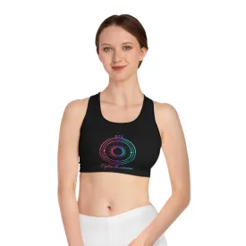 Yoga Spiritual Meditation Women Sports Bra - Change 555 Angel Number